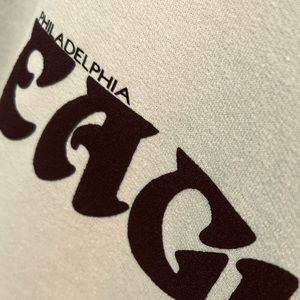 Tan EAGLES crewneck sweatshirt